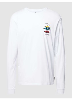 Bluzka z długim rękawem i okrągłym dekoltem model ‘SEARCH ICON’ ze sklepu Peek&Cloppenburg  w kategorii T-shirty męskie - zdjęcie 168327565
