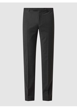 Spodnie do garnituru o kroju super slim fit z dodatkiem żywej wełny model ‘Cicastello’ ‘CIPOWERSTRETCH’ ze sklepu Peek&Cloppenburg  w kategorii Spodnie męskie - zdjęcie 168327817