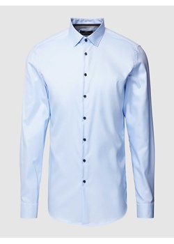 Koszula biznesowa o kroju regular fit z kołnierzykiem typu kent ze sklepu Peek&Cloppenburg  w kategorii Koszule męskie - zdjęcie 168328249