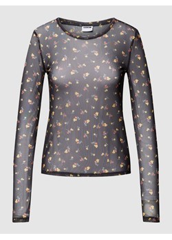 Bluzka z długim rękawem i wzorem na całej powierzchni model ‘JUDITH’ ze sklepu Peek&Cloppenburg  w kategorii Bluzki damskie - zdjęcie 168328266