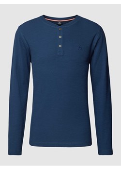 Bluzka z długim rękawem z wyhaftowanym logo ze sklepu Peek&Cloppenburg  w kategorii T-shirty męskie - zdjęcie 168328316