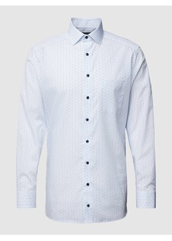 Koszula biznesowa o kroju modern fit z kołnierzykiem typu kent model ‘Global’ ze sklepu Peek&Cloppenburg  w kategorii Koszule męskie - zdjęcie 168328775