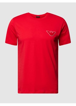 T-shirt z detalem z logo ze sklepu Peek&Cloppenburg  w kategorii T-shirty męskie - zdjęcie 168329156
