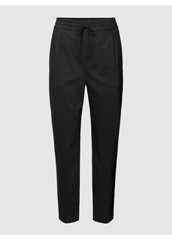 Spodnie materiałowe z elastycznym pasem ze sklepu Peek&Cloppenburg  w kategorii Spodnie damskie - zdjęcie 168329329