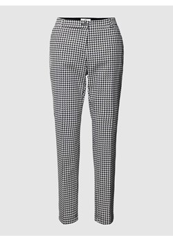 Spodnie materiałowe o skróconym kroju ze wzorem na całej powierzchni model ‘MARON’ ze sklepu Peek&Cloppenburg  w kategorii Spodnie damskie - zdjęcie 168329375
