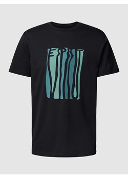 T-shirt z nadrukiem z logo ze sklepu Peek&Cloppenburg  w kategorii T-shirty męskie - zdjęcie 168329456