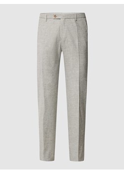 Spodnie w kant model ‘Paco’ ze sklepu Peek&Cloppenburg  w kategorii Marynarki męskie - zdjęcie 168329579