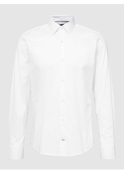 Koszula biznesowa o kroju Slim Fit z mankietami sportowymi ze sklepu Peek&Cloppenburg  w kategorii Koszule męskie - zdjęcie 168329739