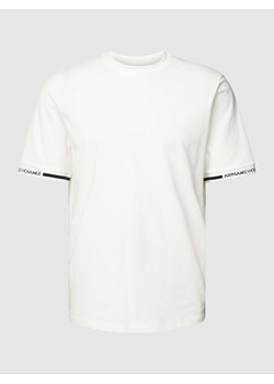 T-shirt z detalami z logo ze sklepu Peek&Cloppenburg  w kategorii T-shirty męskie - zdjęcie 168329845