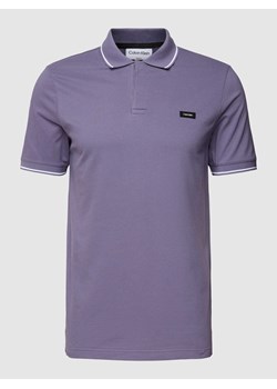 Koszulka polo z detalem z logo ze sklepu Peek&Cloppenburg  w kategorii T-shirty męskie - zdjęcie 168330166
