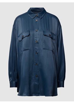 Bluzka koszulowa z mieszanki wiskozy LENZING™ i włókien ECOVERO™ ze sklepu Peek&Cloppenburg  w kategorii Koszule damskie - zdjęcie 168330258