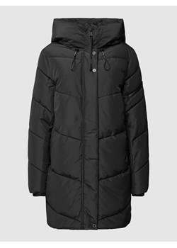 Płaszcz pikowany z kapturem model ‘JORDIS’ ze sklepu Peek&Cloppenburg  w kategorii Płaszcze damskie - zdjęcie 168330266