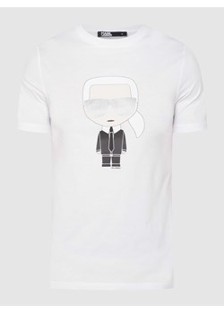 T-shirt z bawełny ze sklepu Peek&Cloppenburg  w kategorii T-shirty męskie - zdjęcie 168330347