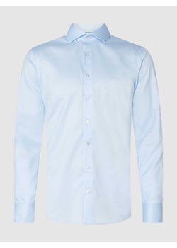 Koszula biznesowa o kroju slim fit z kołnierzykiem typu cutaway ze sklepu Peek&Cloppenburg  w kategorii Koszule męskie - zdjęcie 168330719