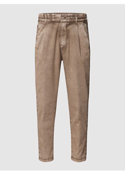 Spodnie z bocznymi wpuszczanymi kieszeniami model ‘Chasy’ ze sklepu Peek&Cloppenburg  w kategorii Spodnie męskie - zdjęcie 168331236