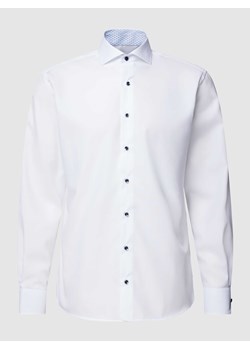 Koszula biznesowa o kroju modern fit z kołnierzykiem typu cutaway ze sklepu Peek&Cloppenburg  w kategorii Koszule męskie - zdjęcie 168331798