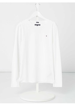 Bluzka z długim rękawem z bawełny organicznej ze sklepu Peek&Cloppenburg  w kategorii Bluzki damskie - zdjęcie 168331848