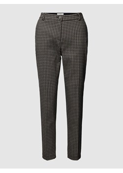 Spodnie materiałowe o skróconym kroju ze wzorem na całej powierzchni model ‘MARON’ ze sklepu Peek&Cloppenburg  w kategorii Spodnie damskie - zdjęcie 168331876