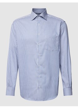 Koszula biznesowa o kroju modern fit w paski ze sklepu Peek&Cloppenburg  w kategorii Koszule męskie - zdjęcie 168331998
