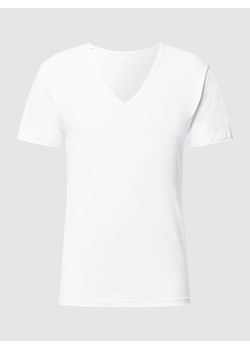 T-shirt z dodatkiem streczu model ‘Das Drunterhemd’ ze sklepu Peek&Cloppenburg  w kategorii T-shirty męskie - zdjęcie 168332568