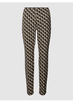 Spodnie ze wzorem na całej powierzchni model ‘Zene’ ze sklepu Peek&Cloppenburg  w kategorii Spodnie damskie - zdjęcie 168332667