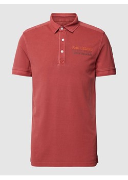 Koszulka polo z detalami z logo ze sklepu Peek&Cloppenburg  w kategorii T-shirty męskie - zdjęcie 168332827