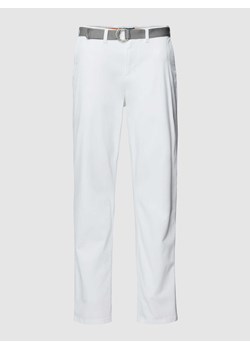 Spodnie materiałowe z wpuszczanymi kieszeniami w stylu francuskim ze sklepu Peek&Cloppenburg  w kategorii Spodnie męskie - zdjęcie 168332886