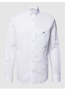 Koszula casualowa o kroju regular fit z kieszenią na piersi model ‘POPLIN’ ze sklepu Peek&Cloppenburg  w kategorii Koszule męskie - zdjęcie 168333316
