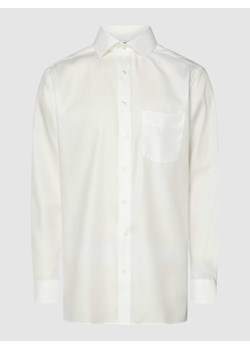 Koszula biznesowa o kroju regular fit z diagonalu ze sklepu Peek&Cloppenburg  w kategorii Koszule męskie - zdjęcie 168333389