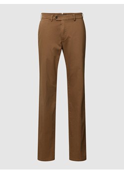 Spodnie z fakturowanym wzorem model ‘JOE’ ze sklepu Peek&Cloppenburg  w kategorii Spodnie męskie - zdjęcie 168333729
