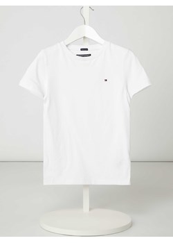 T-shirt z bawełny organicznej z detalami z logo ze sklepu Peek&Cloppenburg  w kategorii T-shirty chłopięce - zdjęcie 168333857