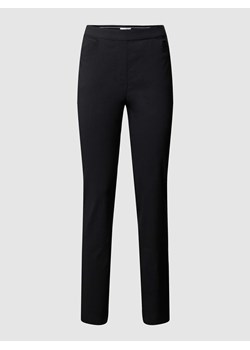 Spodnie materiałowe o wąskim kroju z krepy ze sklepu Peek&Cloppenburg  w kategorii Spodnie damskie - zdjęcie 168333955