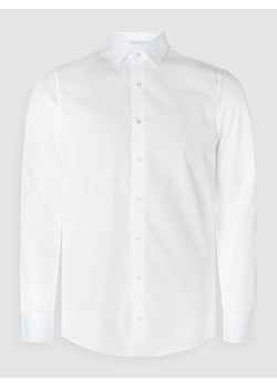 Koszula biznesowa o kroju Slim Fit z bawełny ze sklepu Peek&Cloppenburg  w kategorii Koszule męskie - zdjęcie 168333995