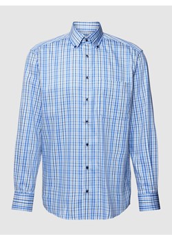 Koszula biznesowa o kroju comfort fit ze wzorem w kratę ze sklepu Peek&Cloppenburg  w kategorii Koszule męskie - zdjęcie 168334367