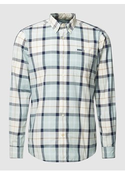Koszula casualowa o kroju tailored fit ze wzorem w szkocką kratę model ‘RAWLEY’ ze sklepu Peek&Cloppenburg  w kategorii Koszule męskie - zdjęcie 168334529