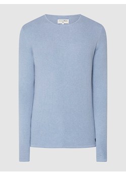 Sweter z bawełny ze sklepu Peek&Cloppenburg  w kategorii Swetry męskie - zdjęcie 168334718