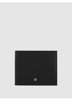 Portfel ze skóry z aplikacją z logo ze sklepu Peek&Cloppenburg  w kategorii Portfele męskie - zdjęcie 168334805