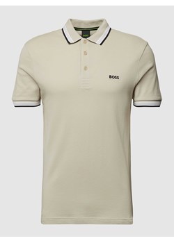 Koszulka polo z paskami w kontrastowym kolorze model ‘PADDY’ ze sklepu Peek&Cloppenburg  w kategorii T-shirty męskie - zdjęcie 168334828