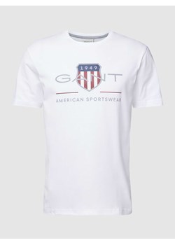 T-shirt z nadrukiem z logo model ‘ARCHIVE SHIELD’ ze sklepu Peek&Cloppenburg  w kategorii T-shirty męskie - zdjęcie 168334878