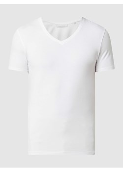 T-shirt z dodatkiem streczu model ‘Lincoln’ ze sklepu Peek&Cloppenburg  w kategorii T-shirty męskie - zdjęcie 168334887