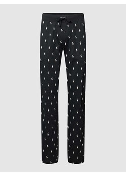 Spodnie dresowe z nadrukiem na całej powierzchni model ‘LIQUID’ ze sklepu Peek&Cloppenburg  w kategorii Spodnie męskie - zdjęcie 168334918
