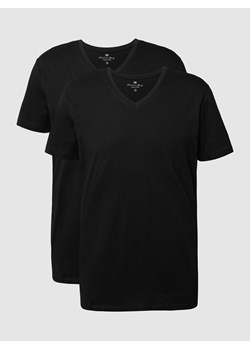 T-shirt z bawełny ekologicznej w zestawie 2 szt. ze sklepu Peek&Cloppenburg  w kategorii Podkoszulki męskie - zdjęcie 168334955