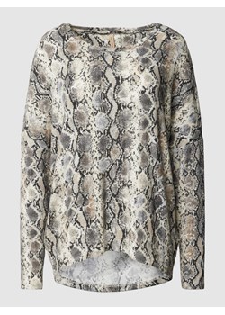 Bluza ze zwierzęcym nadrukiem model ‘Biara’ ze sklepu Peek&Cloppenburg  w kategorii Bluzy damskie - zdjęcie 168335199