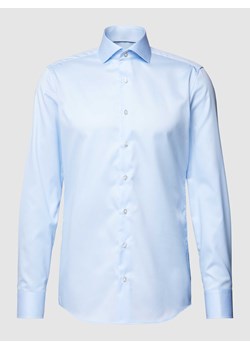 Koszula biznesowa o kroju slim fit z kołnierzykiem typu cutaway ze sklepu Peek&Cloppenburg  w kategorii Koszule męskie - zdjęcie 168335286