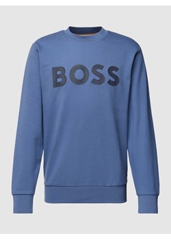 Bluza z nadrukiem z logo model ‘Soleri’ ze sklepu Peek&Cloppenburg  w kategorii Bluzy męskie - zdjęcie 168335738
