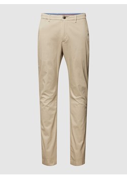 Spodnie z wpuszczanymi kieszeniami model ‘BLEECKER’ ze sklepu Peek&Cloppenburg  w kategorii Spodnie męskie - zdjęcie 168336217