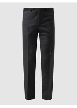 Spodnie do garnituru o kroju modern fit z żywej wełny model ‘Per’ ze sklepu Peek&Cloppenburg  w kategorii Spodnie męskie - zdjęcie 168336425