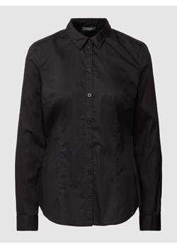 Bluzka koszulowa w jednolitym kolorze ze sklepu Peek&Cloppenburg  w kategorii Koszule damskie - zdjęcie 168336476