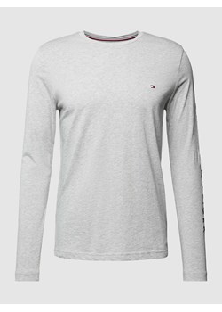 Bluzka z długim rękawem z wyhaftowanym logo ze sklepu Peek&Cloppenburg  w kategorii T-shirty męskie - zdjęcie 168336666