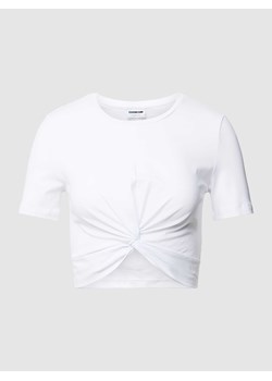 T-shirt krótki z wiązanym detalem model ‘TWIGGI’ ze sklepu Peek&Cloppenburg  w kategorii Bluzki damskie - zdjęcie 168336738